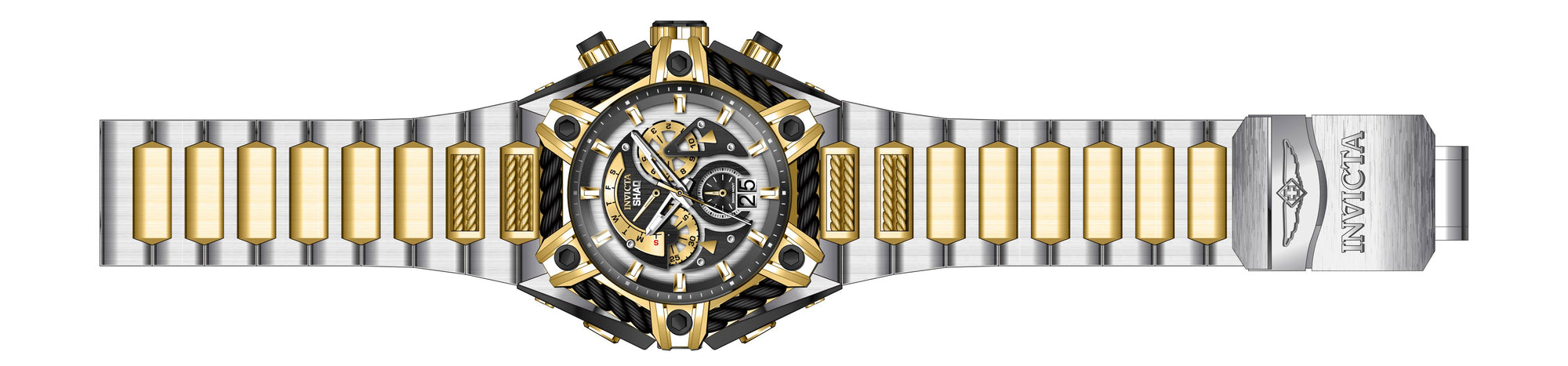 Band For Invicta SHAQ 33683