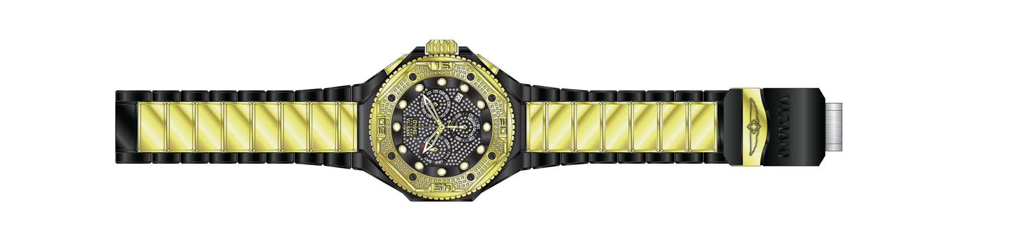 Band For Invicta SHAQ 37477