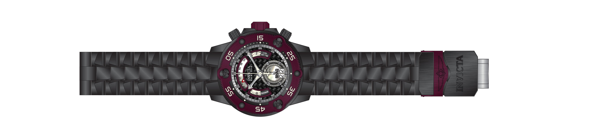 Band For Invicta SHAQ 37494