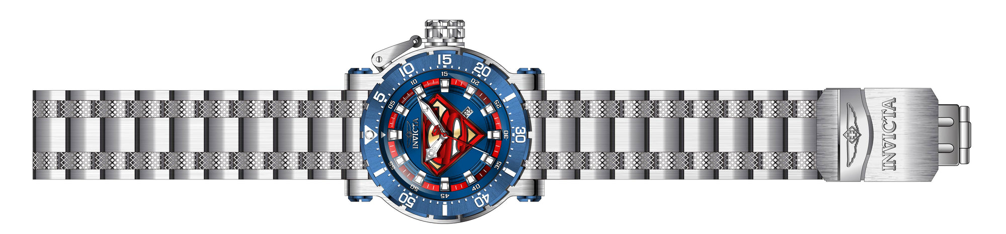 Band For Invicta DC Comics 32695