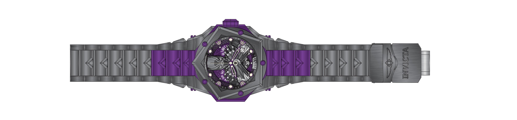 Band For Invicta Marvel 44489