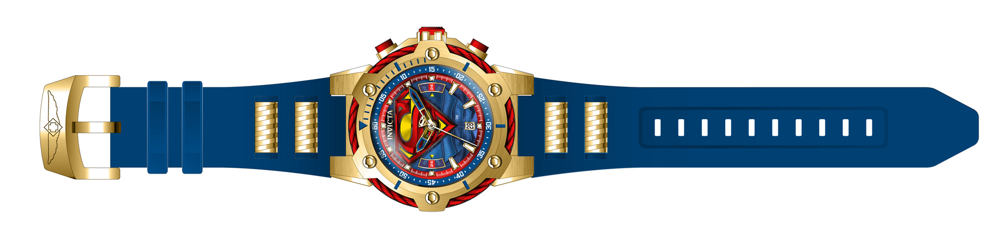Band For Invicta DC Comics 41182