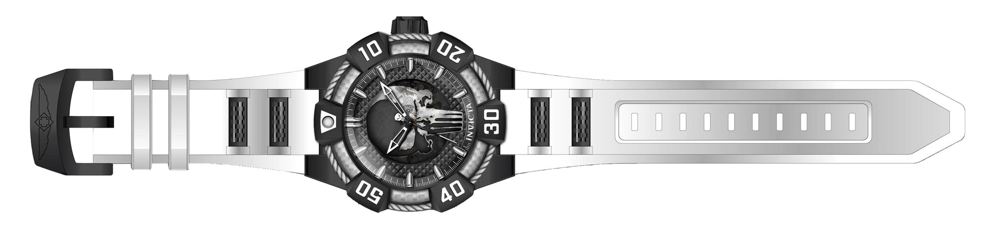 Band For Invicta Marvel 41016