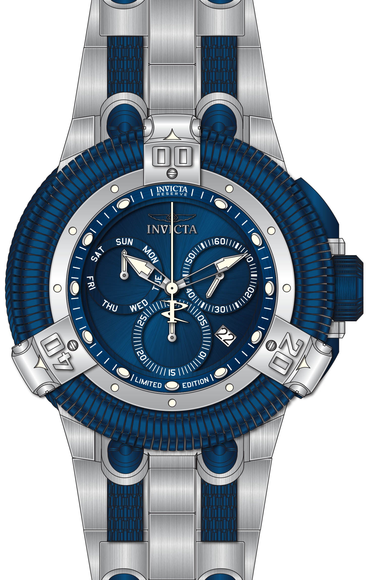 Parts For Invicta Reserve King Python Men 46244
