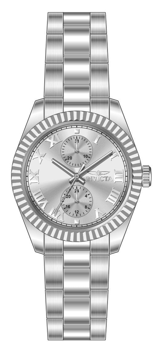Band For Invicta Specialty  Lady 47435