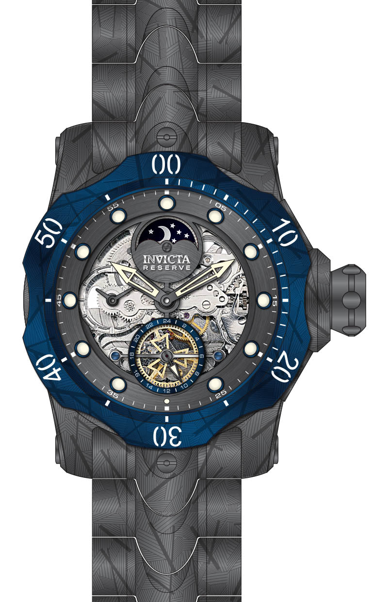 Band For Invicta Reserve Venom Men 47710