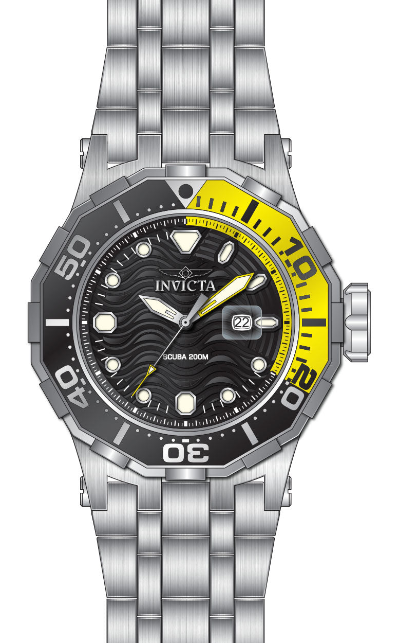 Parts For Invicta Pro Diver  Men 47841