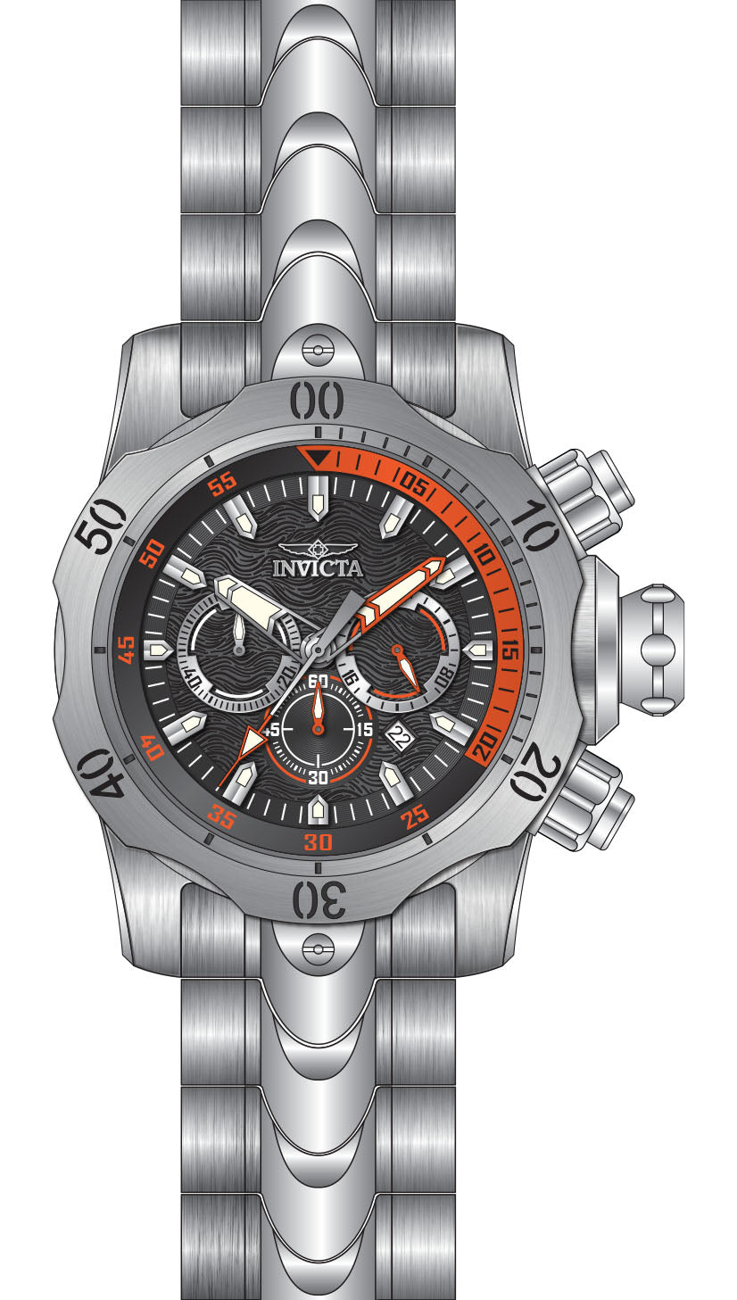 Band For Invicta Venom  Men 47930