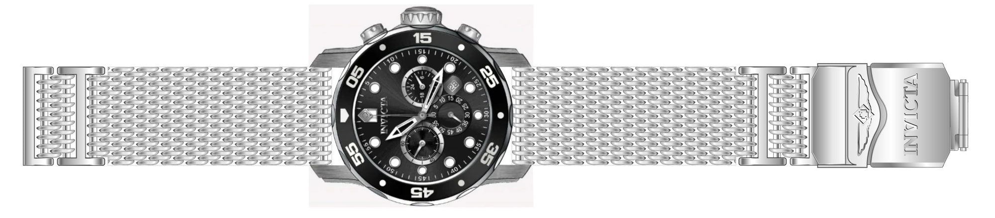 Band For Invicta Pro Diver  Men 47236