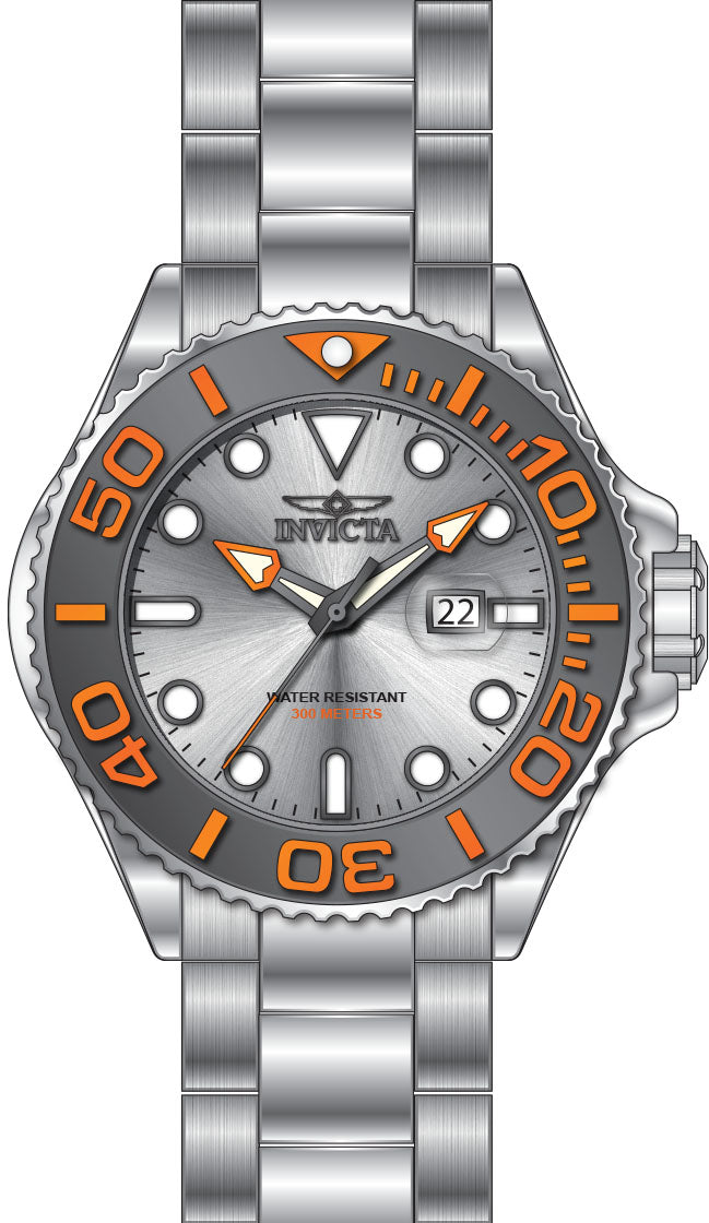 Band For Invicta Grand Diver  Men 49152