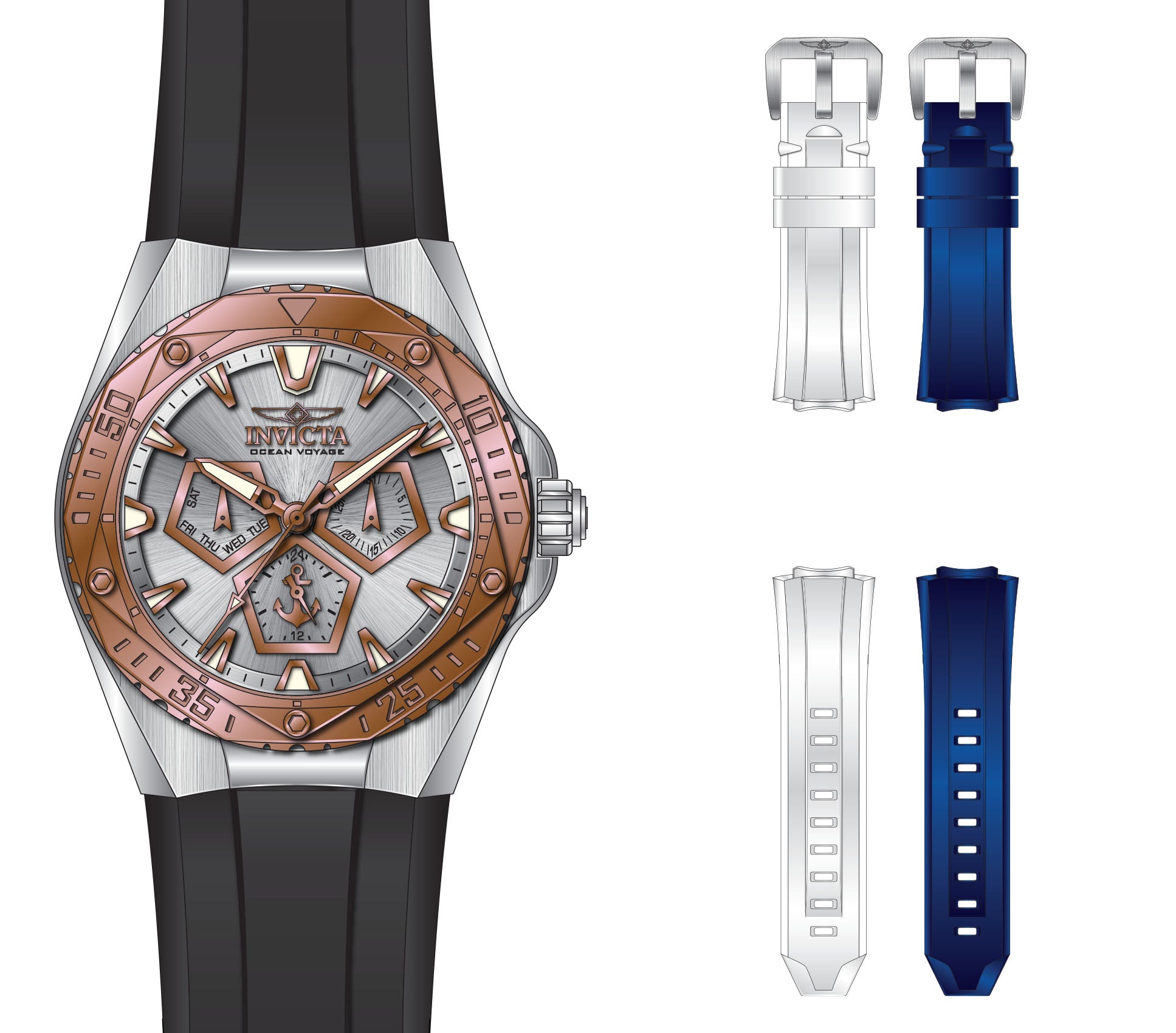 Parts For Invicta CRUISELINE  Men 49262