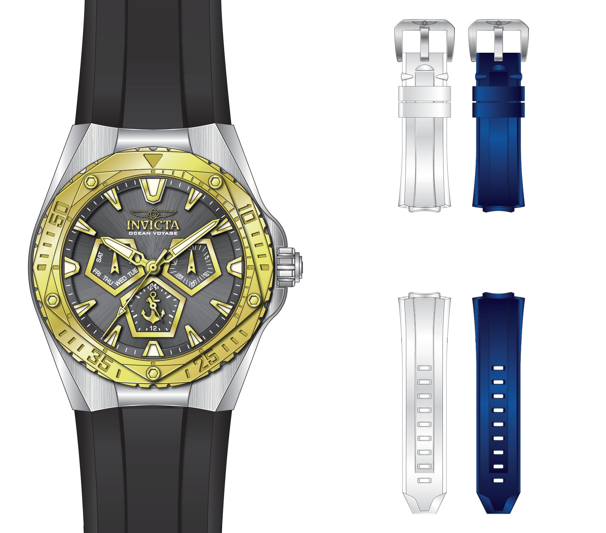 Parts For Invicta CRUISELINE  Men 49263