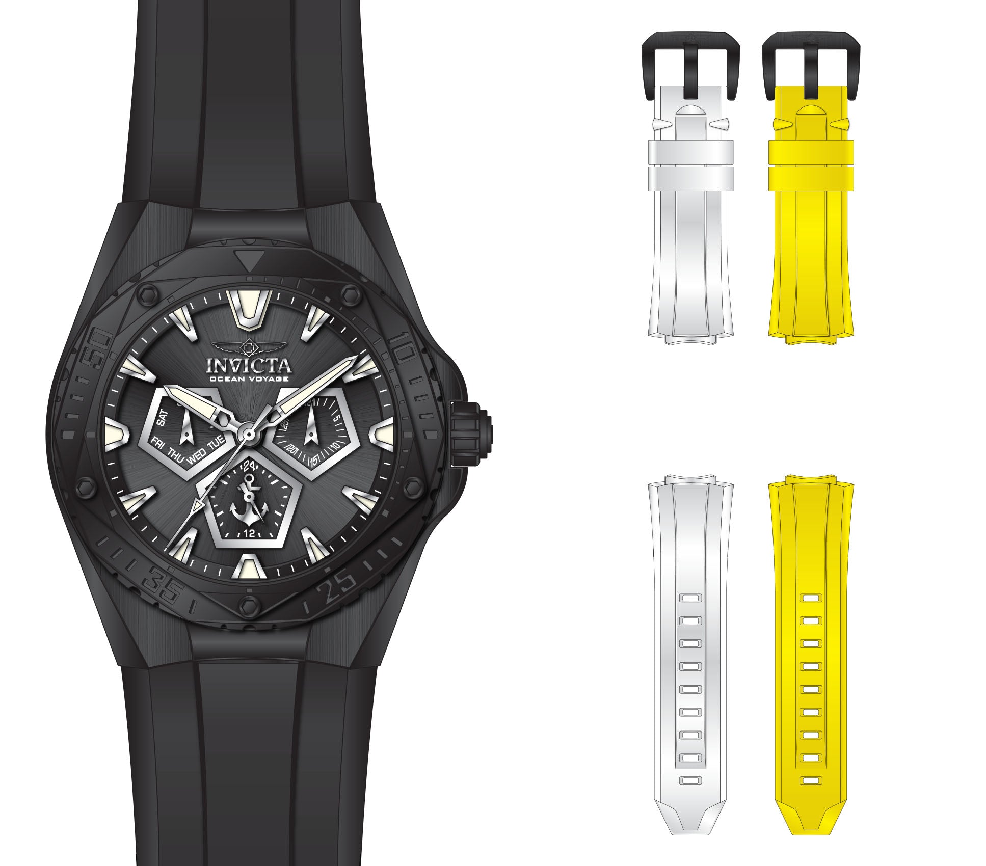 Parts For Invicta CRUISELINE  Men 49267