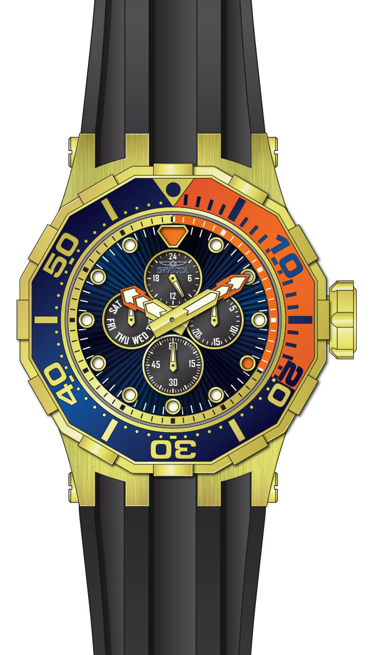 Band For Invicta Pro Diver SCUBA Men 49464