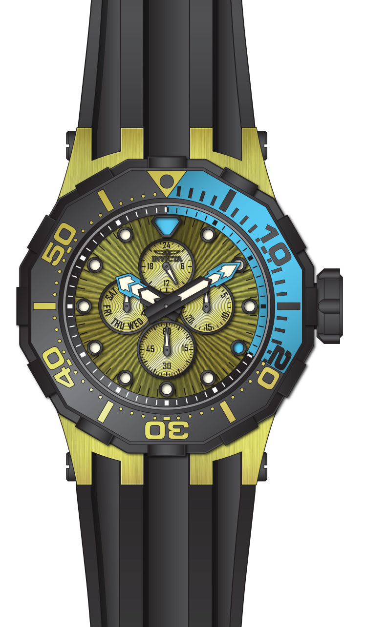 Band For Invicta Pro Diver SCUBA Men 49467