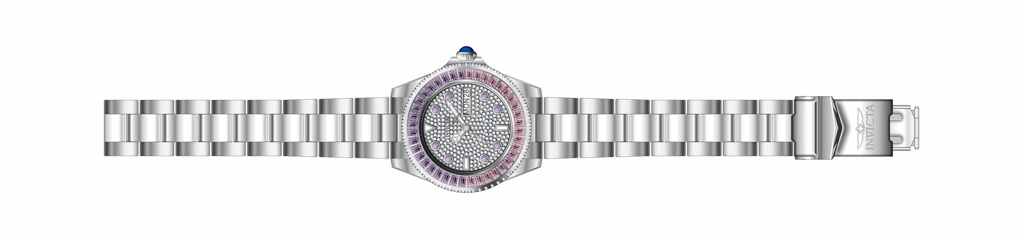 Band For Invicta Pro Diver  Lady 49556