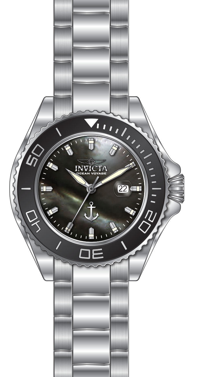 Band For Invicta Pro Diver Ocean Voyage  Men 49644