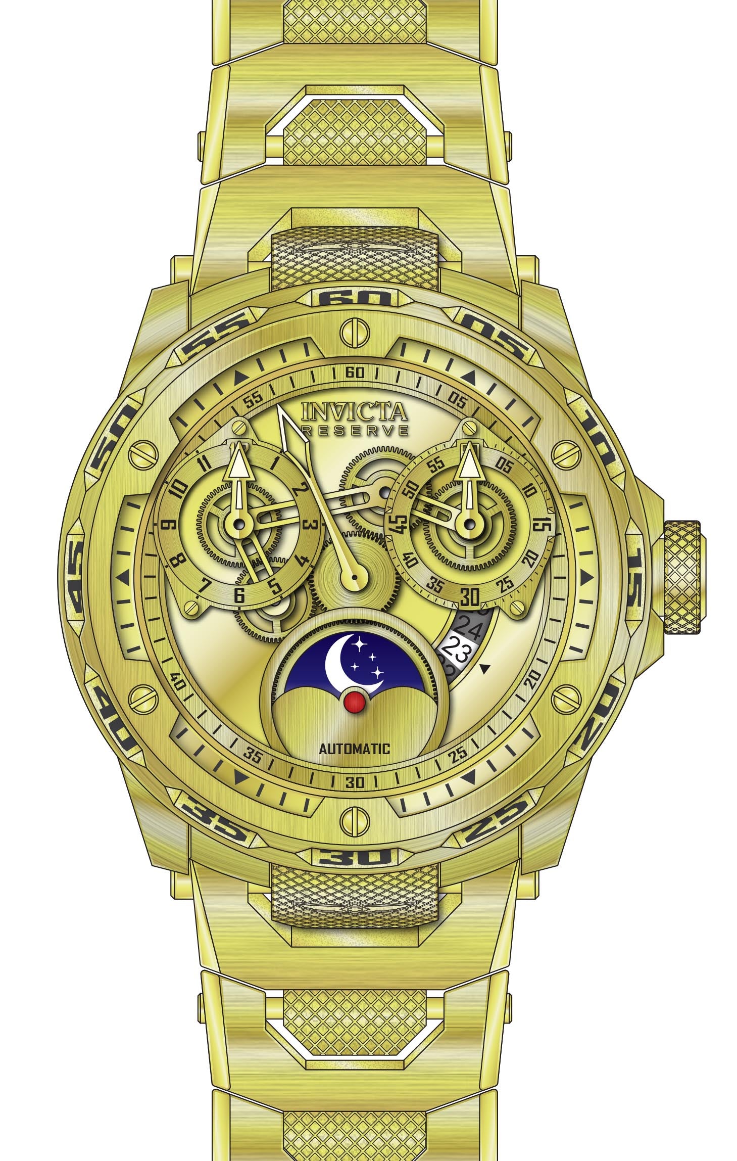 Parts For Invicta Reserve  Men 50034