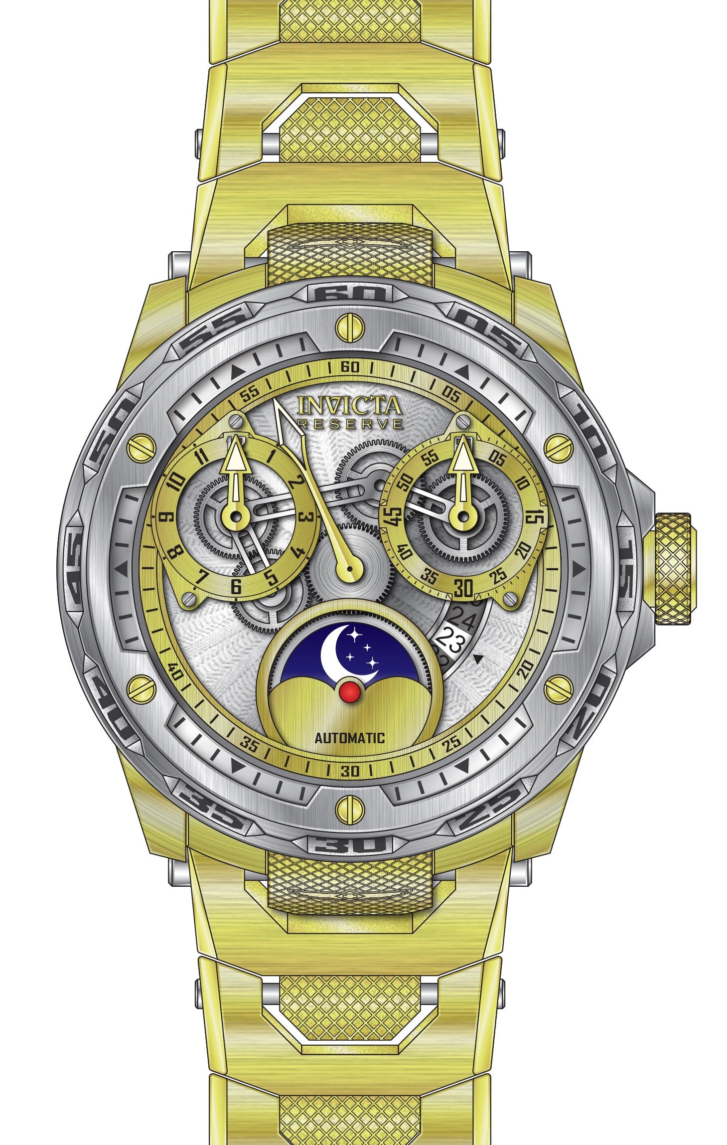 Parts For Invicta Reserve  Men 50035