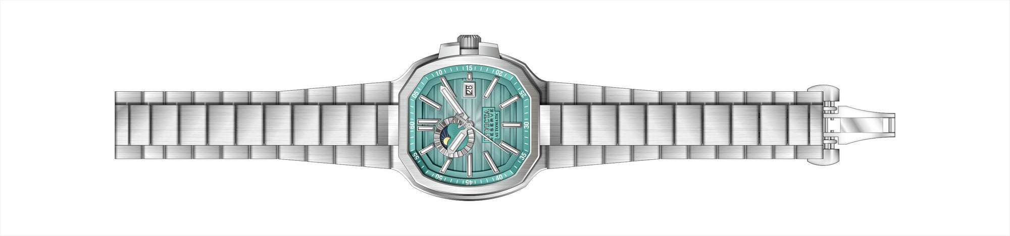 Band For Invicta Reserve Object D Art  Men 50091