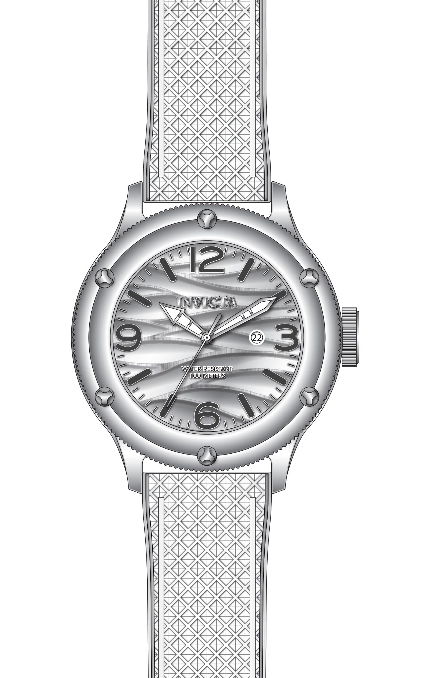 Parts For Invicta Pro Diver  Men 50308