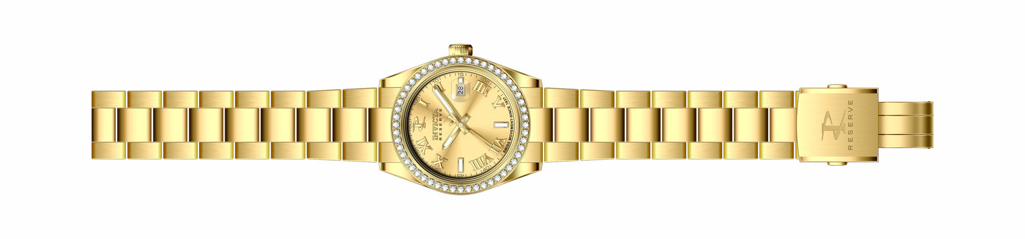Band For Invicta Elite Diamond  Men 51096