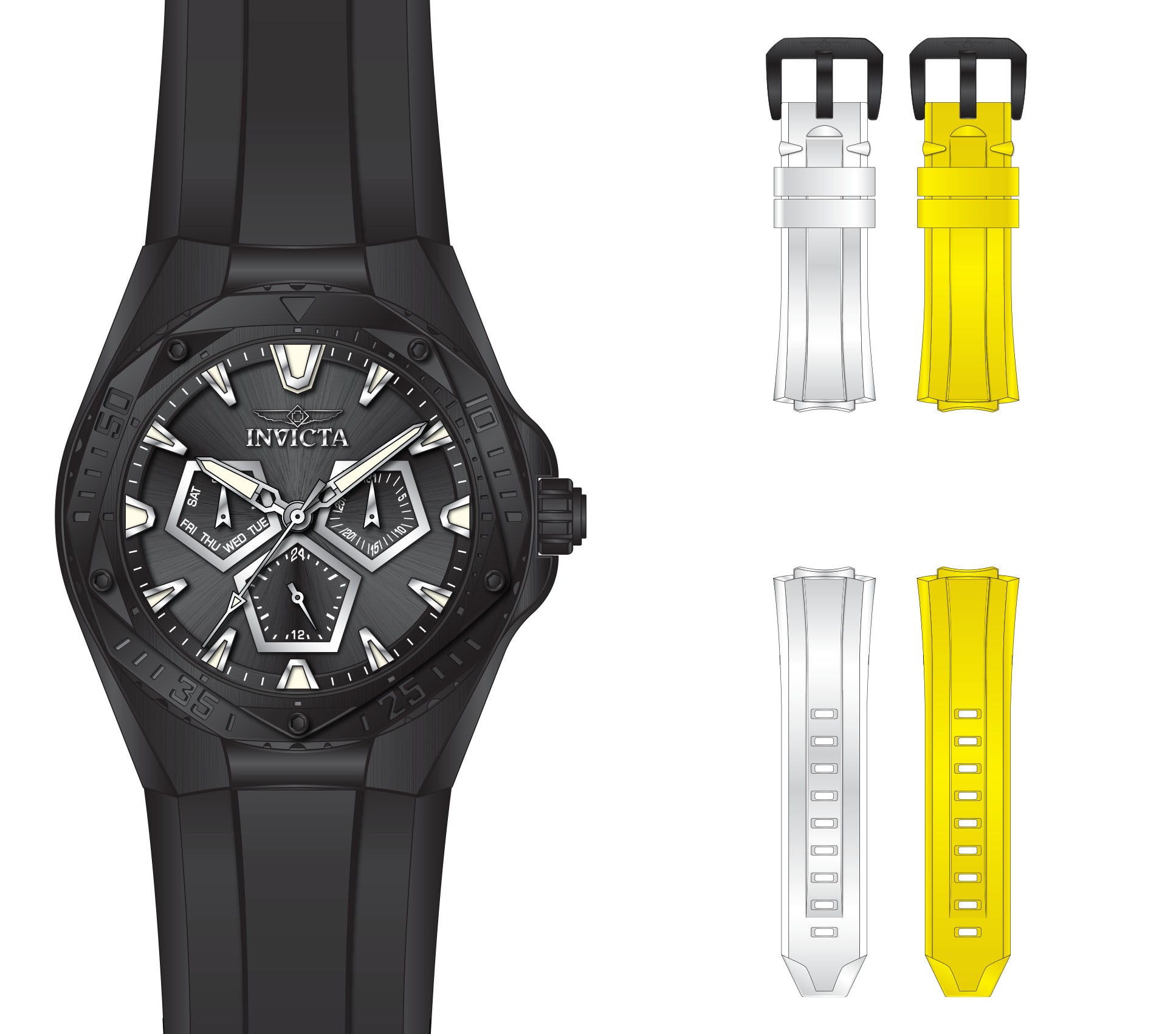 Band For Invicta Speedway  Men 51133