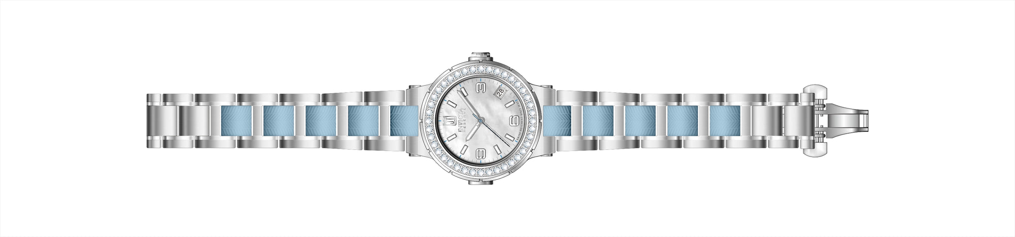 Band For Invicta JT  Lady 51356