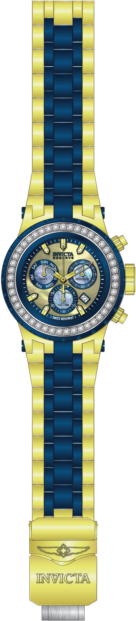 Band For Invicta Reserve Specialty Subaqua Men 51388