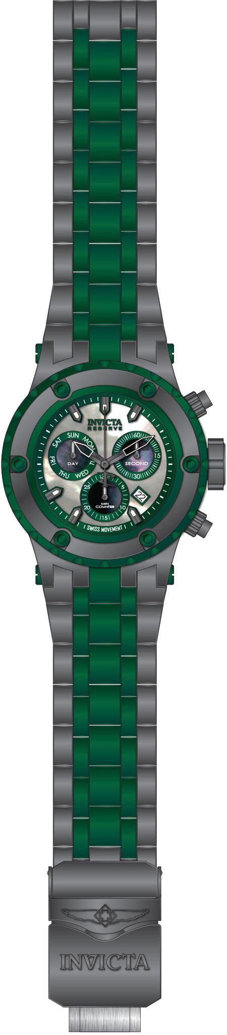 Band For Invicta Reserve Specialty Subaqua Men 51405