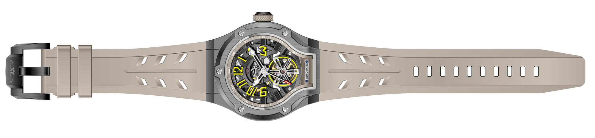 Band For Invicta S1 Rally  Men 70494