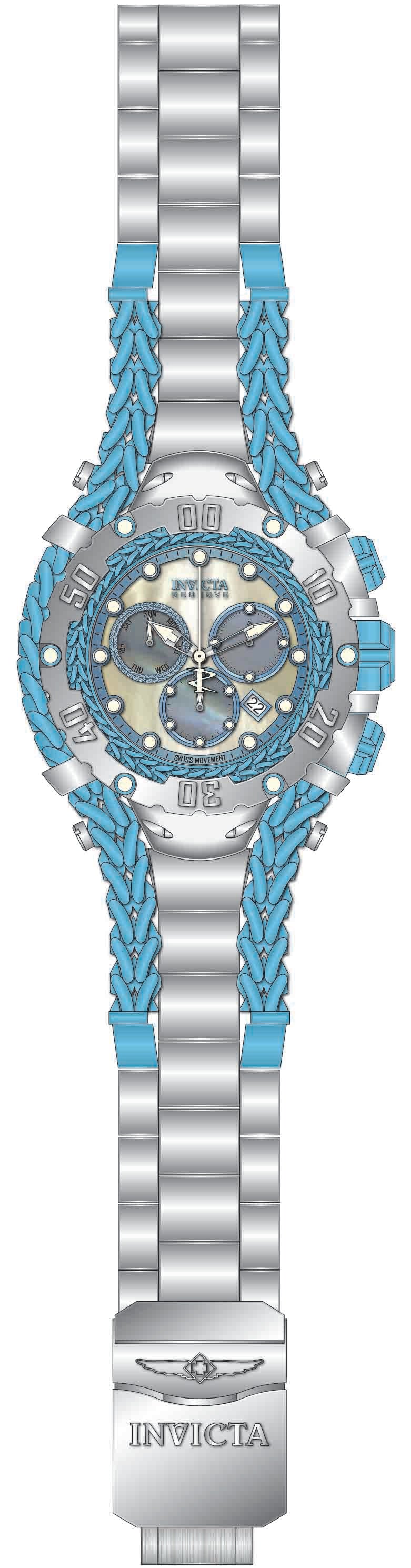 Band For Invicta Reserve Gladiator Men 51500