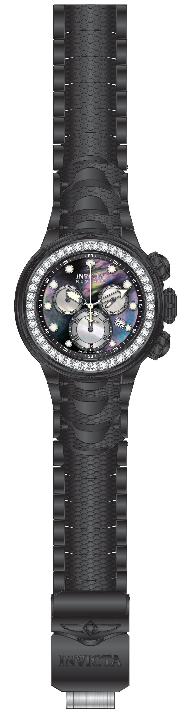 Band For Invicta Reserve Kraken Men 51544