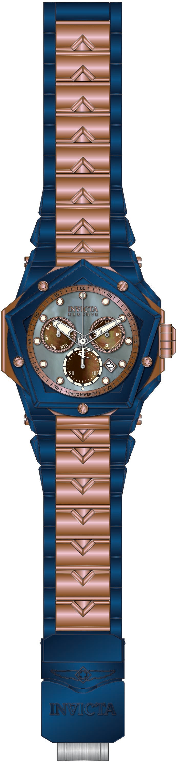 Parts For Invicta Reserve Kraken Men 51612