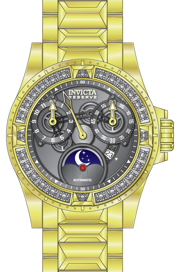 Band For Invicta Reserve Excursion Men 51691