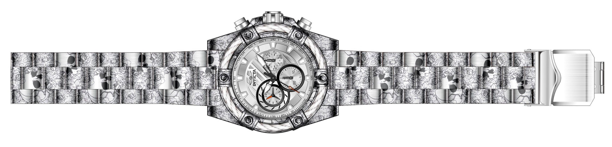 Band For Invicta Bolt  Men 51790