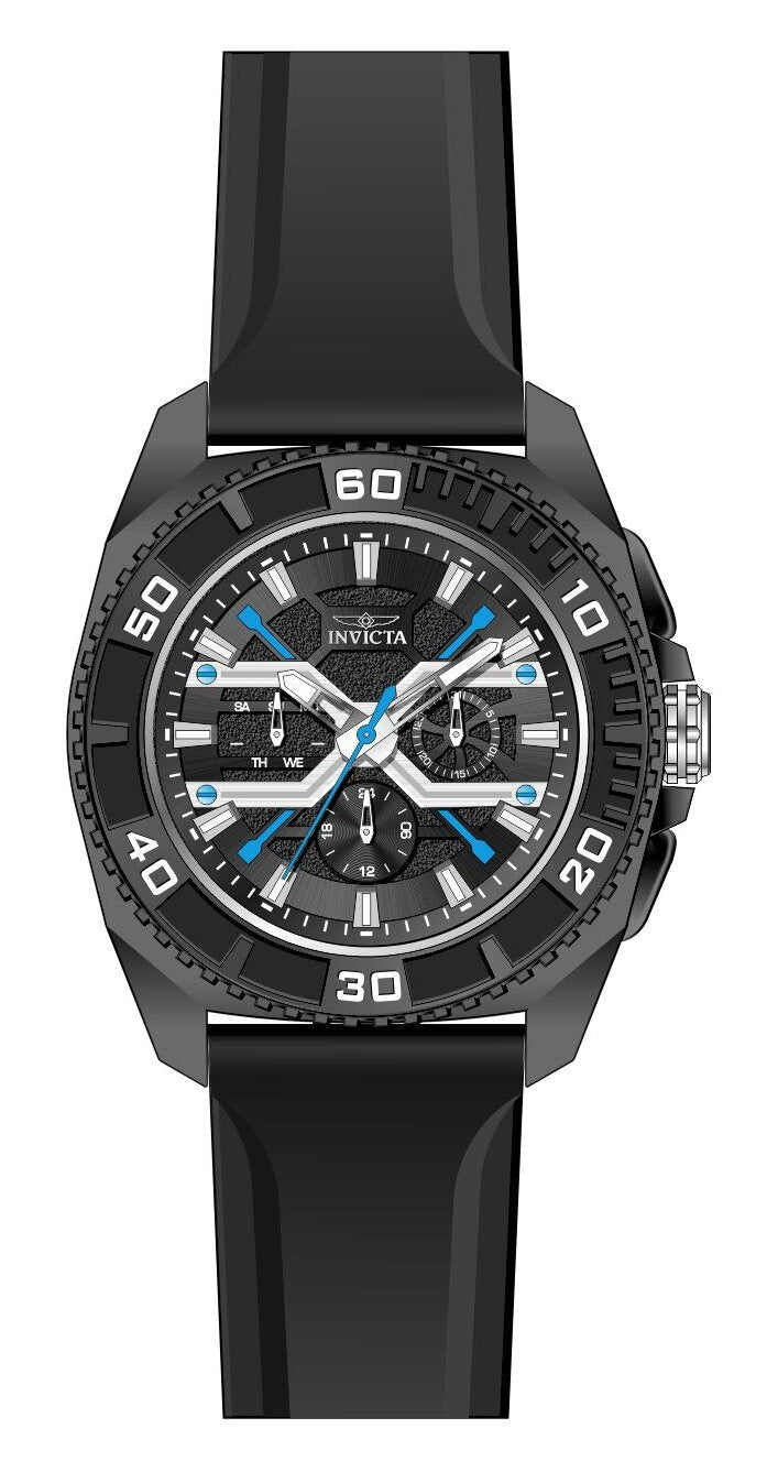 Band For Invicta S1 Rally  Men 52116
