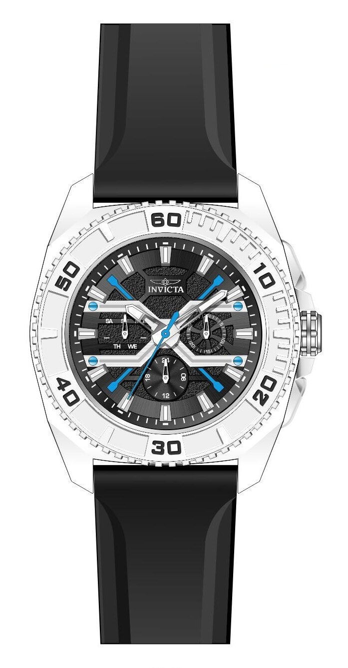 Band For Invicta S1 Rally  Men 52118