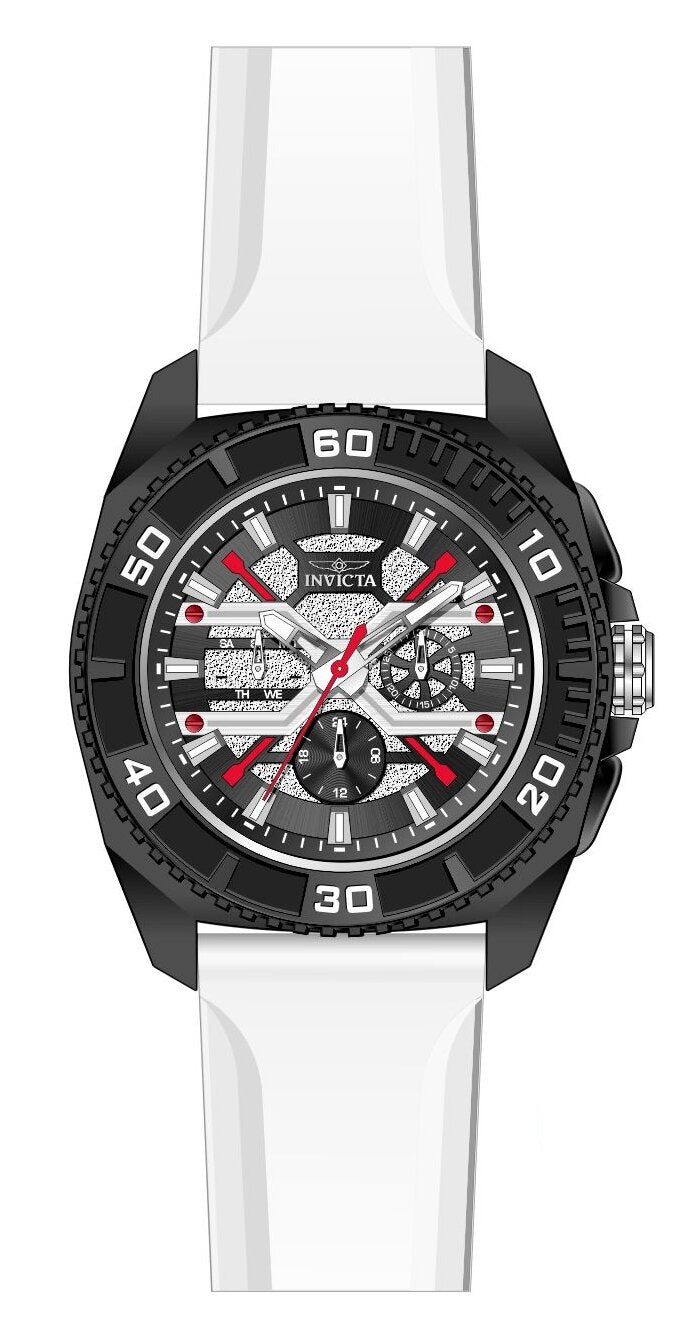 Band For Invicta S1 Rally  Men 52120