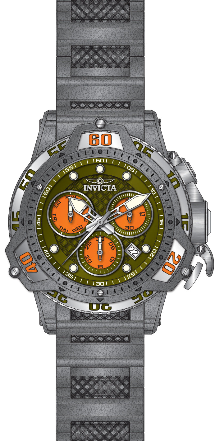 Band For Invicta Pro Diver  Men 52307