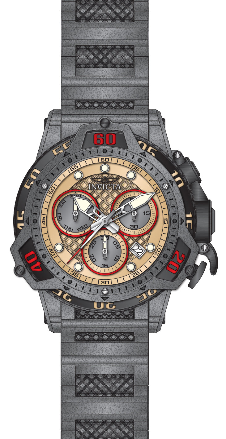 Band For Invicta Pro Diver  Men 52309