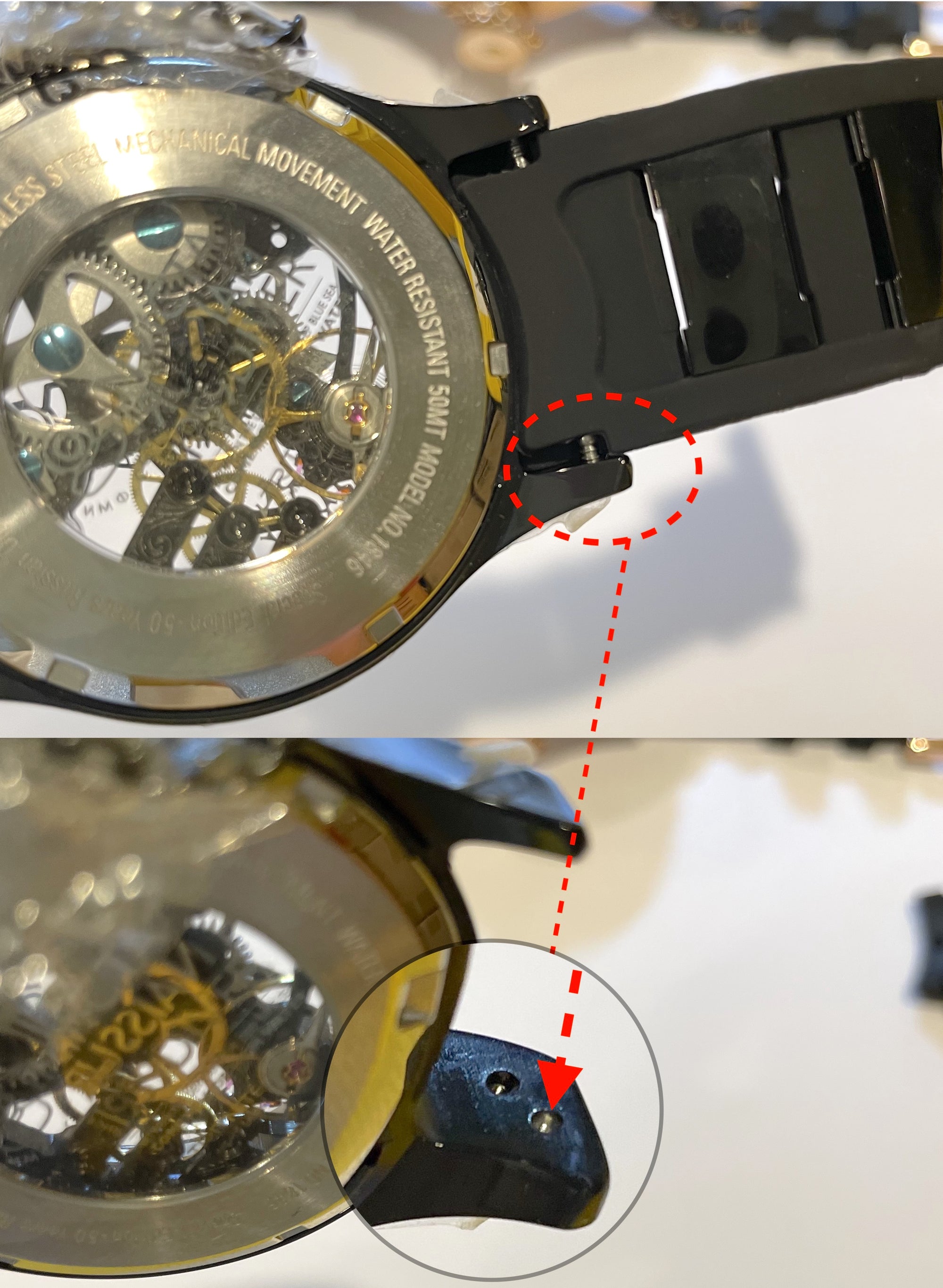 Band for Invicta Bolt 24219