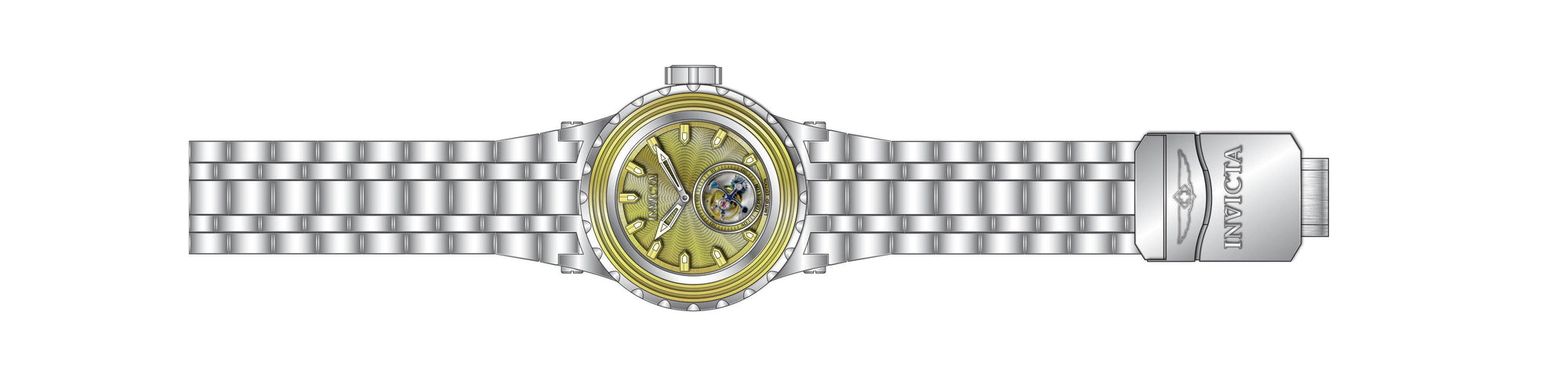 Band for Invicta Subaqua Men  29649