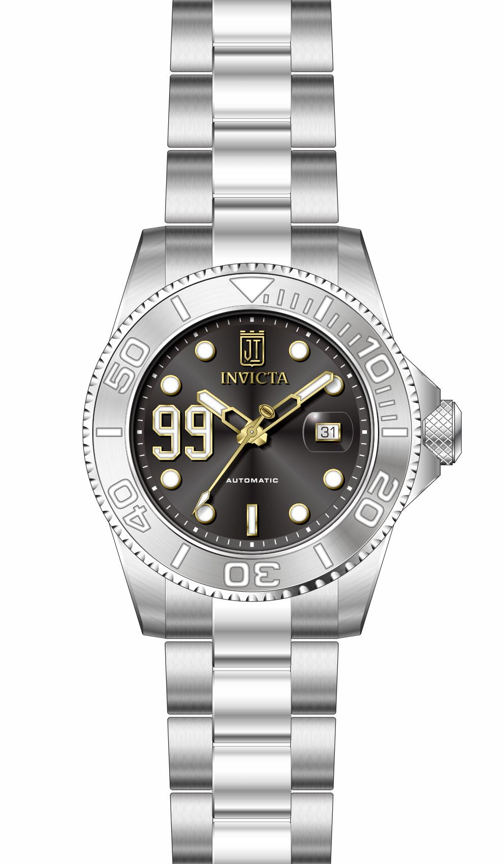Band for Invicta JT Men  30202