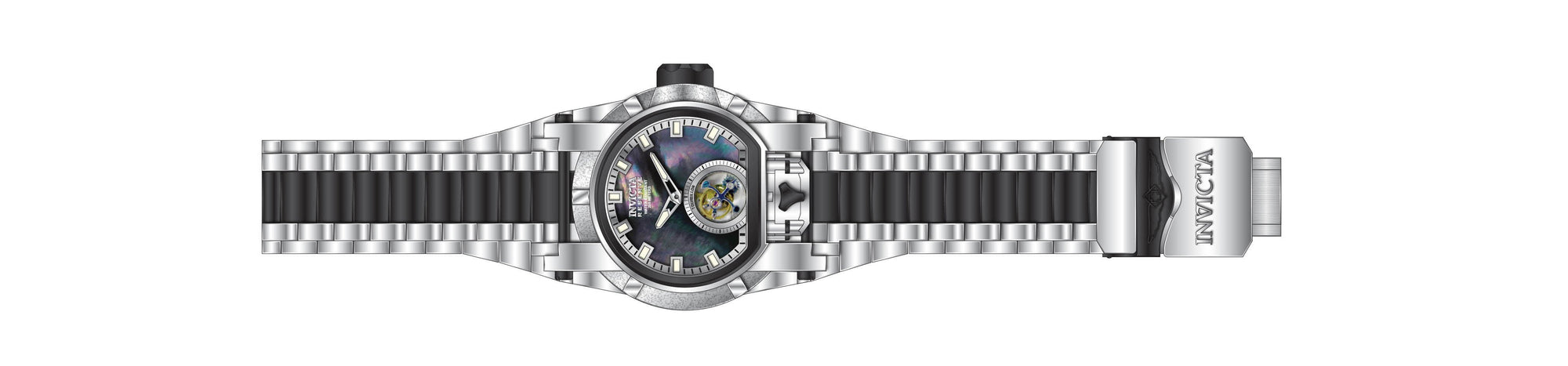 Band for Invicta Reserve Reserve Bolt Zeus Magnum Men 28390