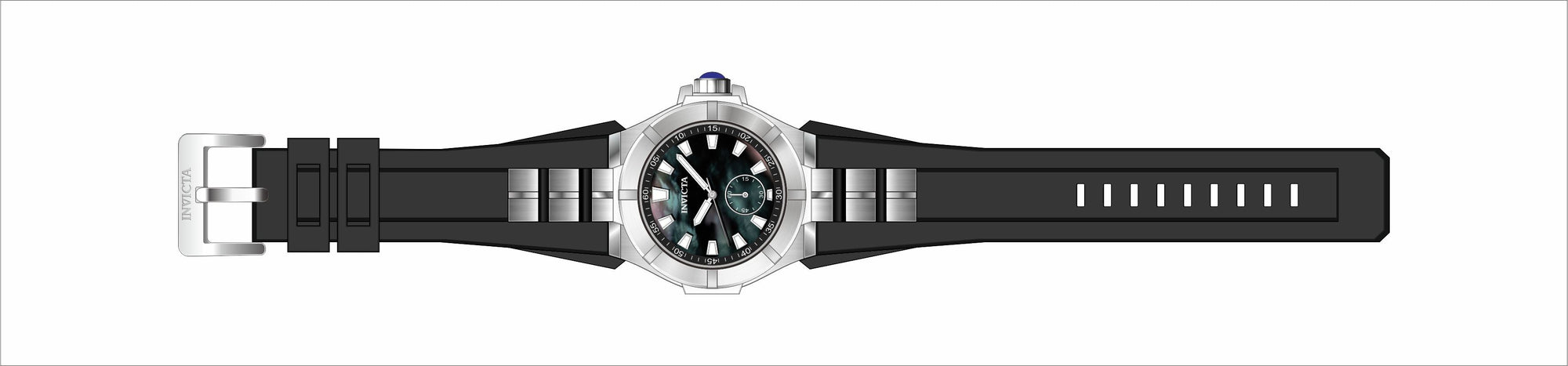 Band for Invicta Sea Hunter Lady 31457