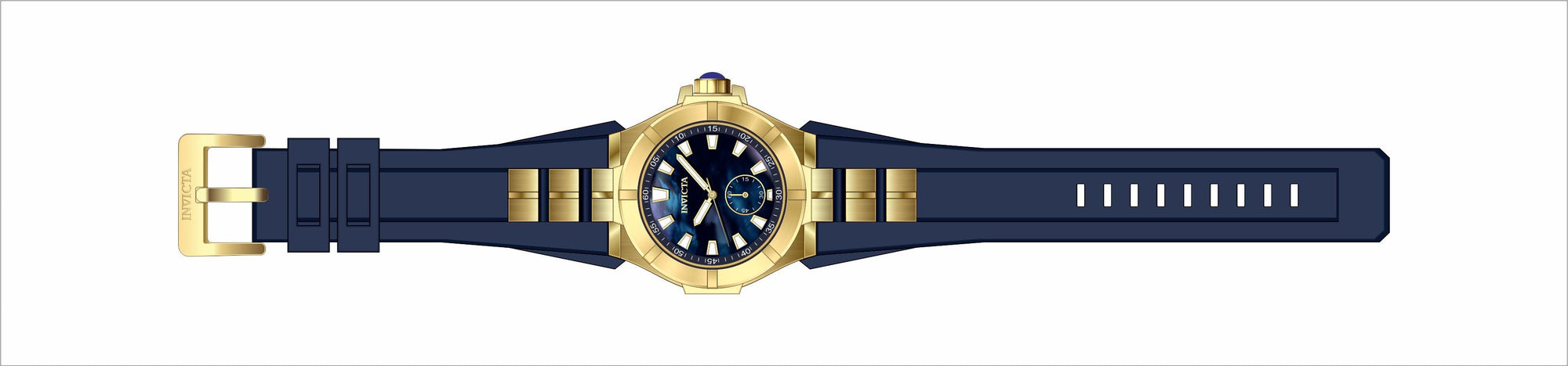 Band for Invicta Sea Hunter Lady 31461