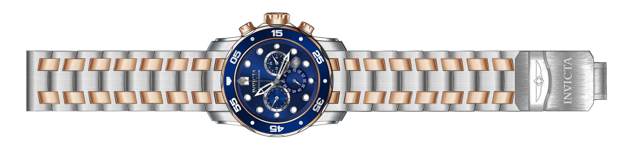 Band for Invicta Pro Diver Men 30756