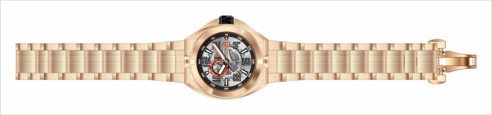 Band for Invicta Akula Men 32710