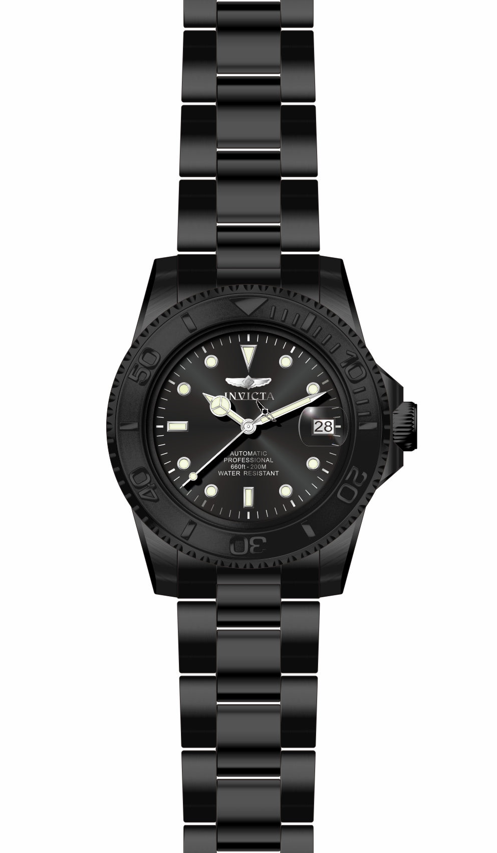 Band for Invicta Pro Diver Zager Exclusive Men 33052